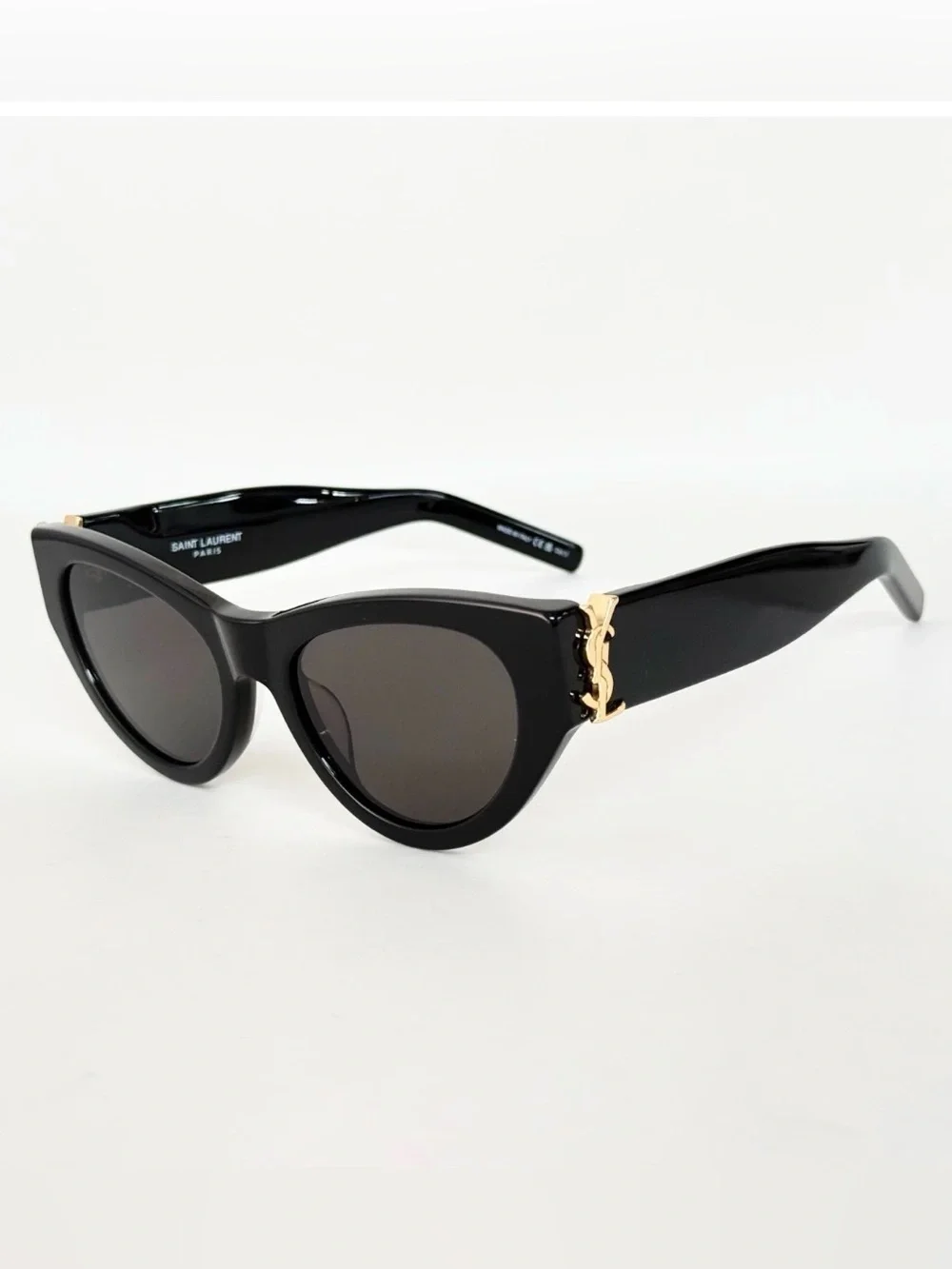 Saint Laurent Black Sunglasses with Certificate of Auth, Style: Laurent SL M94